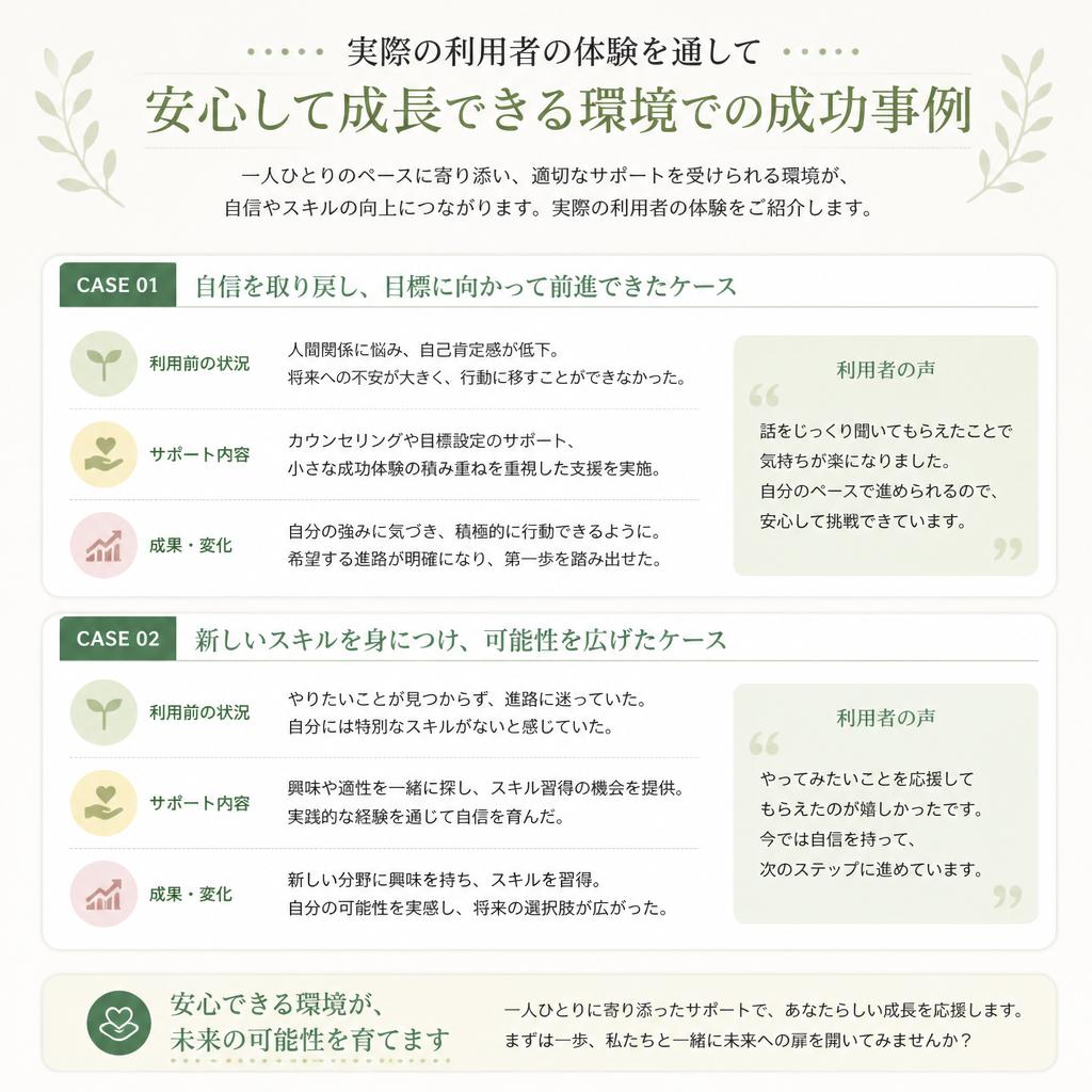 4. 参加者の成功事例の紹介