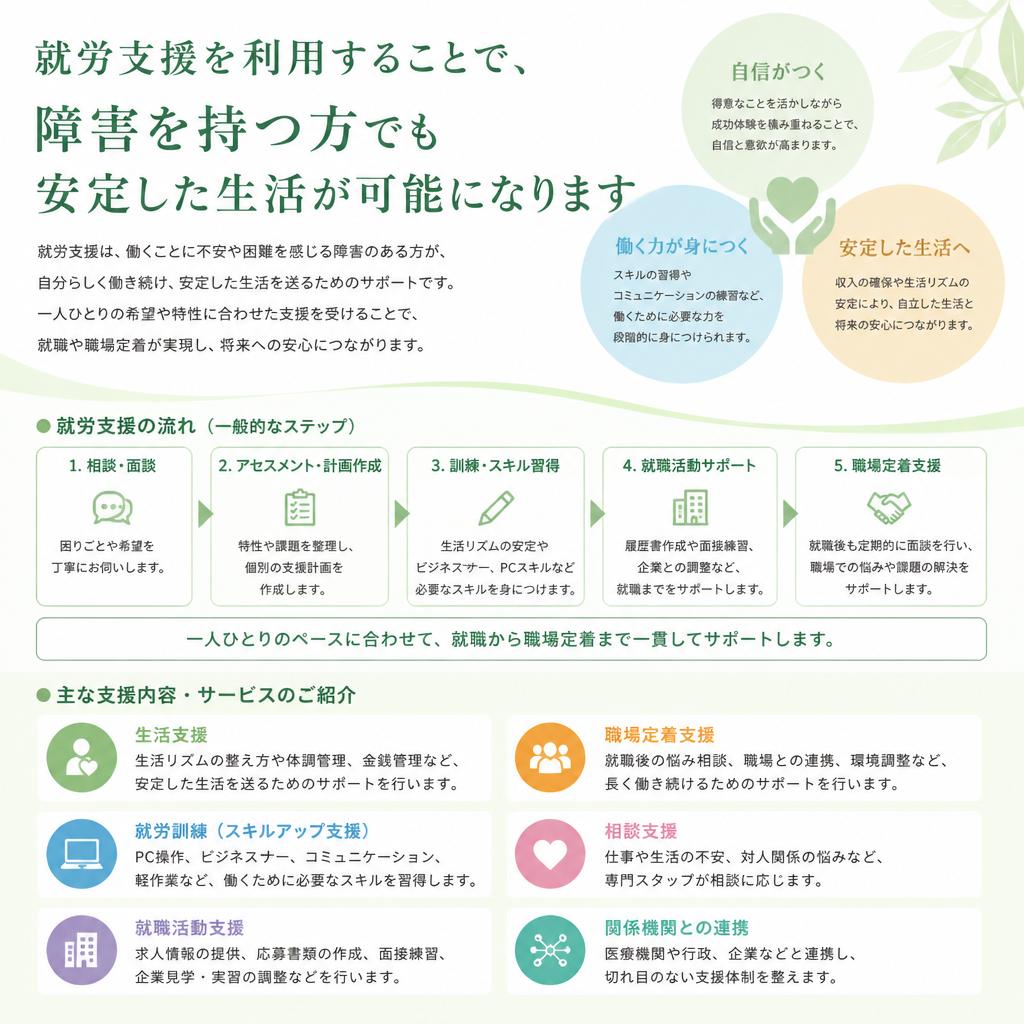 就労支援の活用法