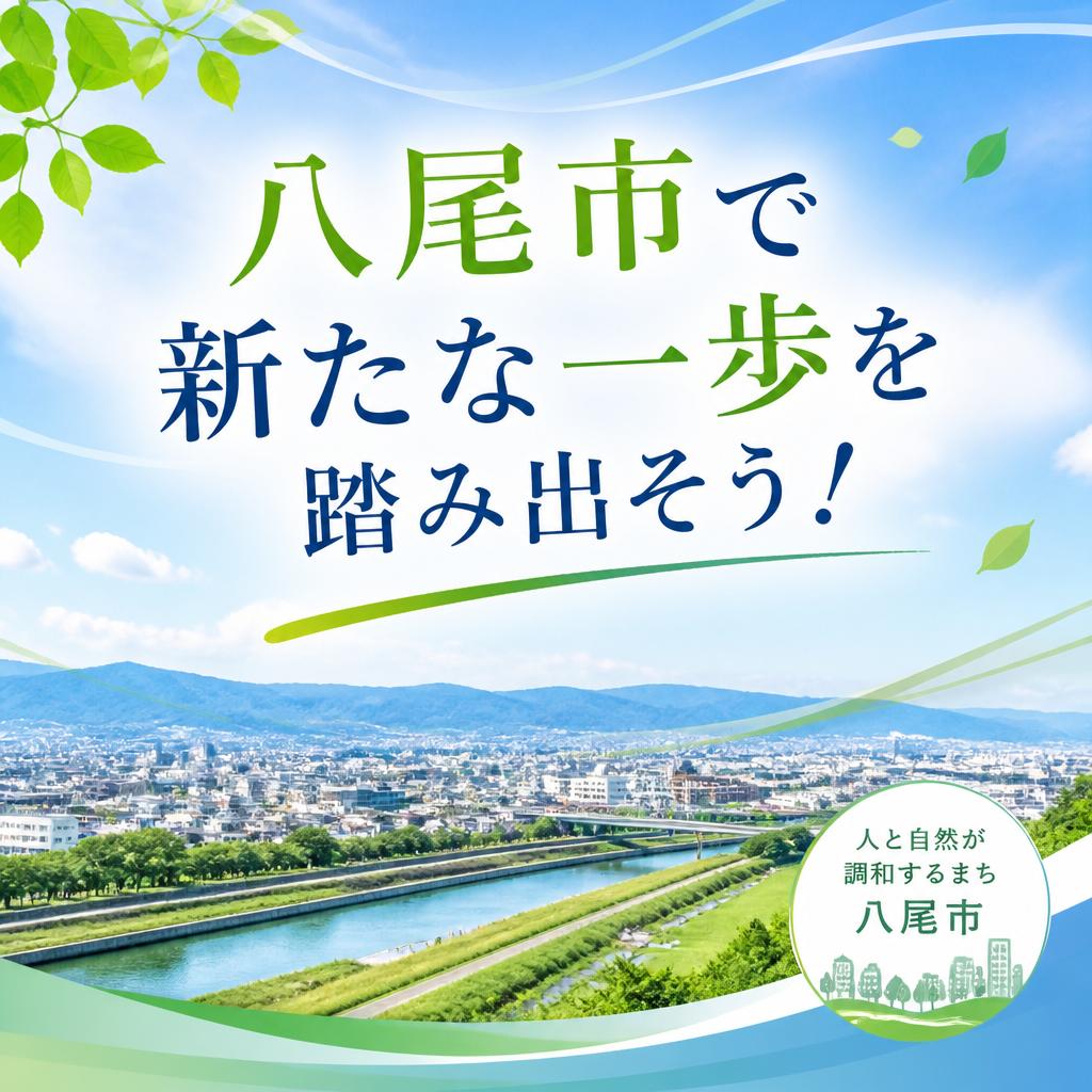 八尾市で新たな一歩を踏み出そう！