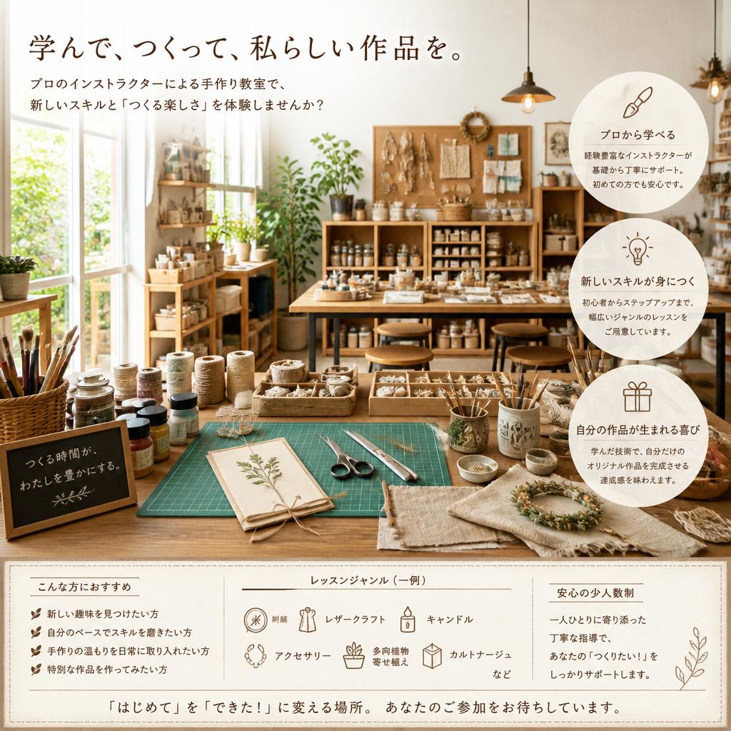 2. 創作教室でのスキルアップ
