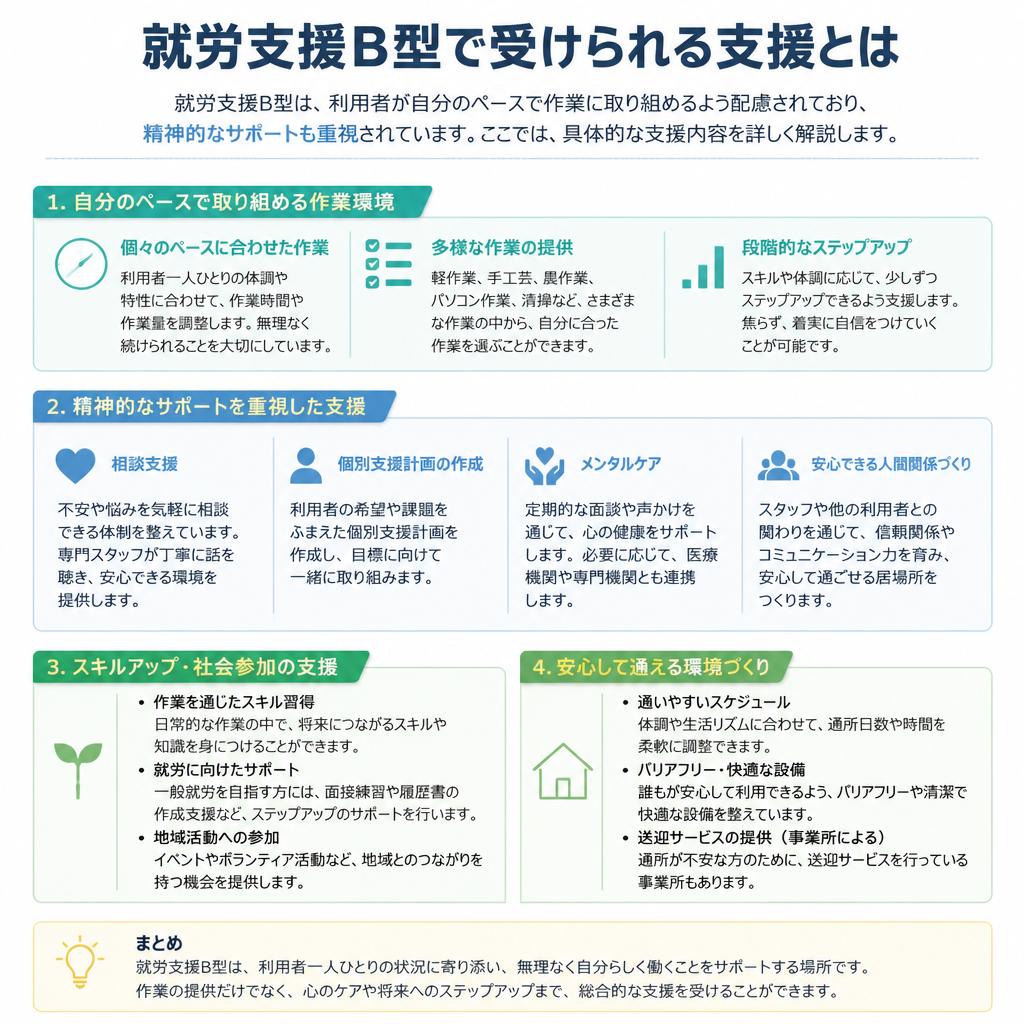 他の障がい者支援と何が違うのか