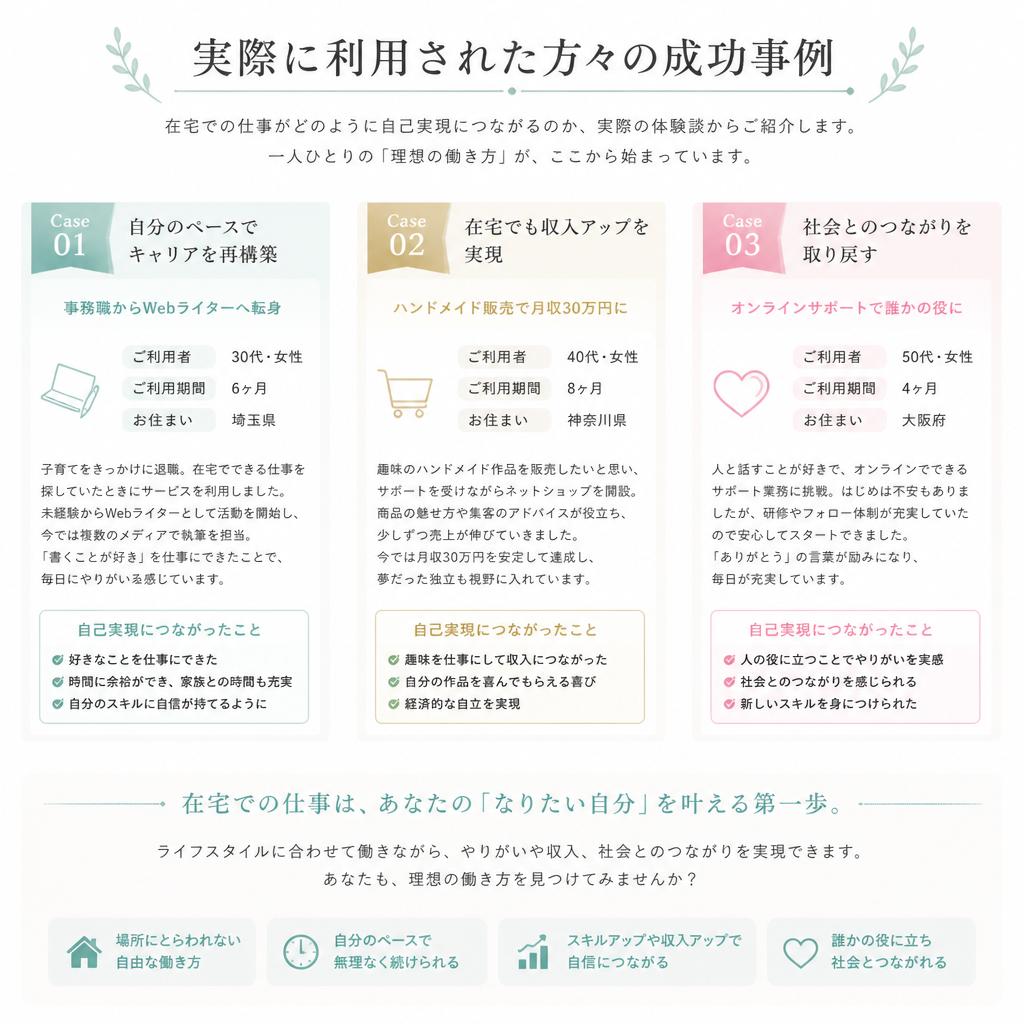 成功事例から学ぶ自己実現への道