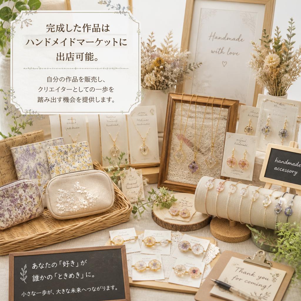 ハンドメイドマーケットへの出店