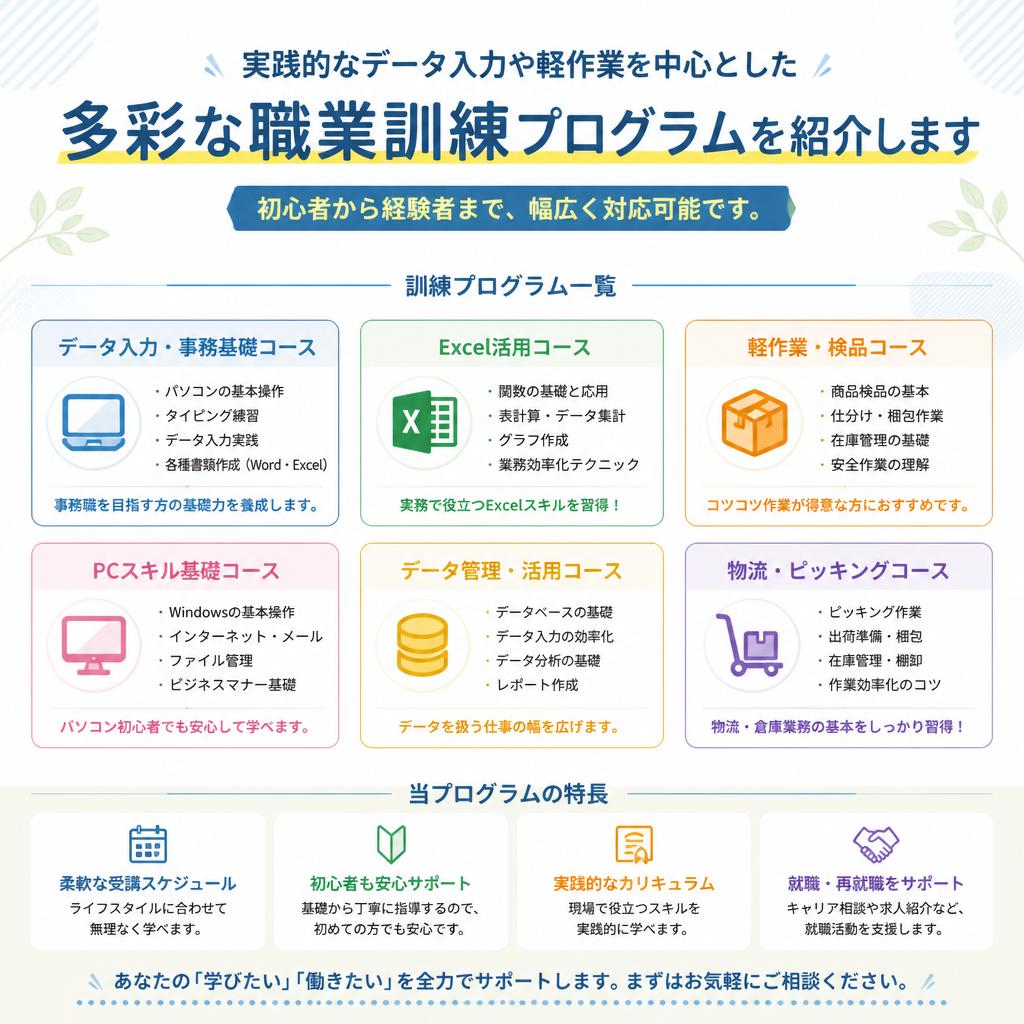 職業訓練プログラム