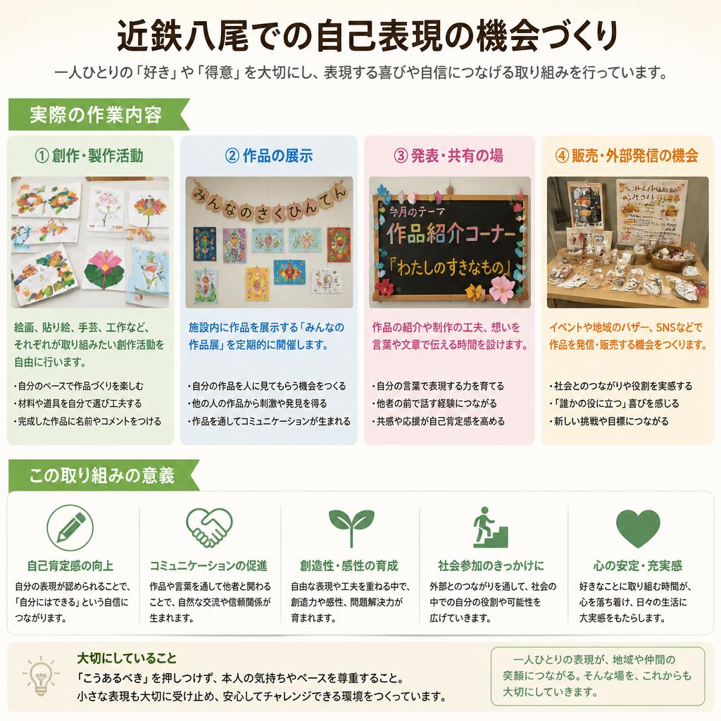4. 自己表現の場を提供