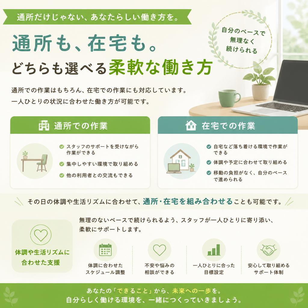 通所と在宅支援の両立