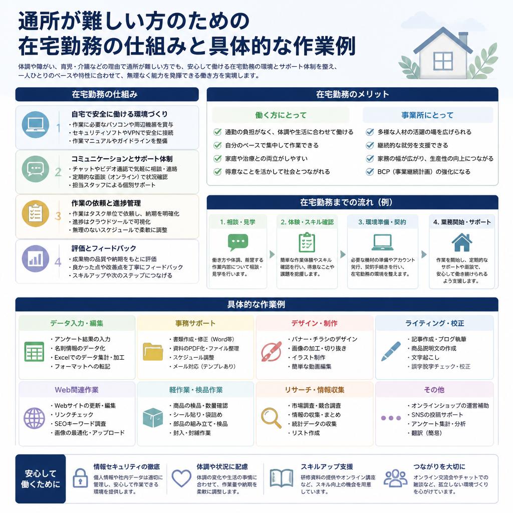 在宅勤務の可能性