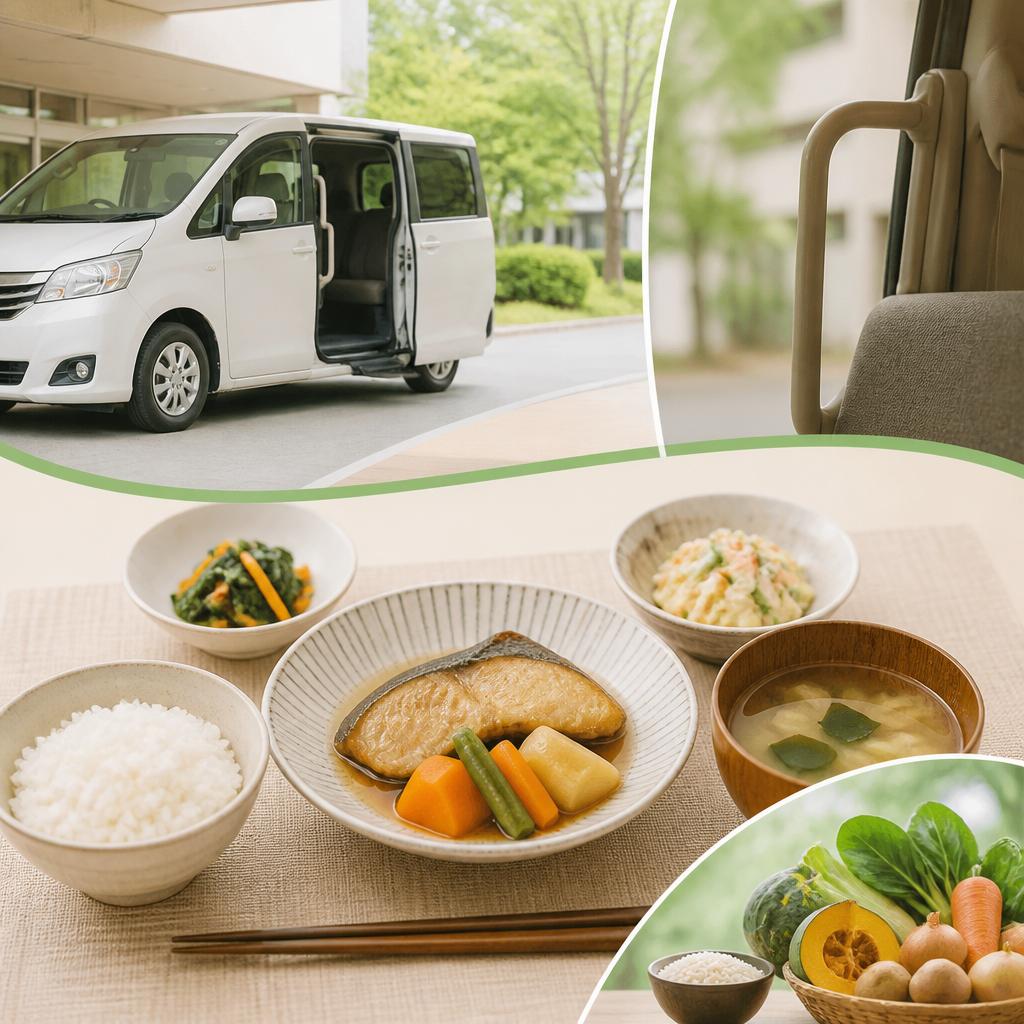 5. 送迎サービスと昼食提供の利点